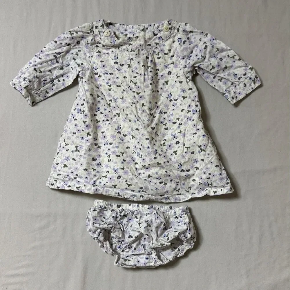 Gymboree white purple
